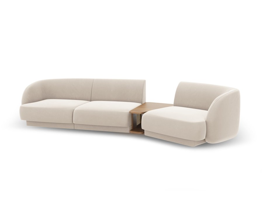 MICADONI  Modulsofa i flyel til hyre, Miley, 3 seter, 300x118x70