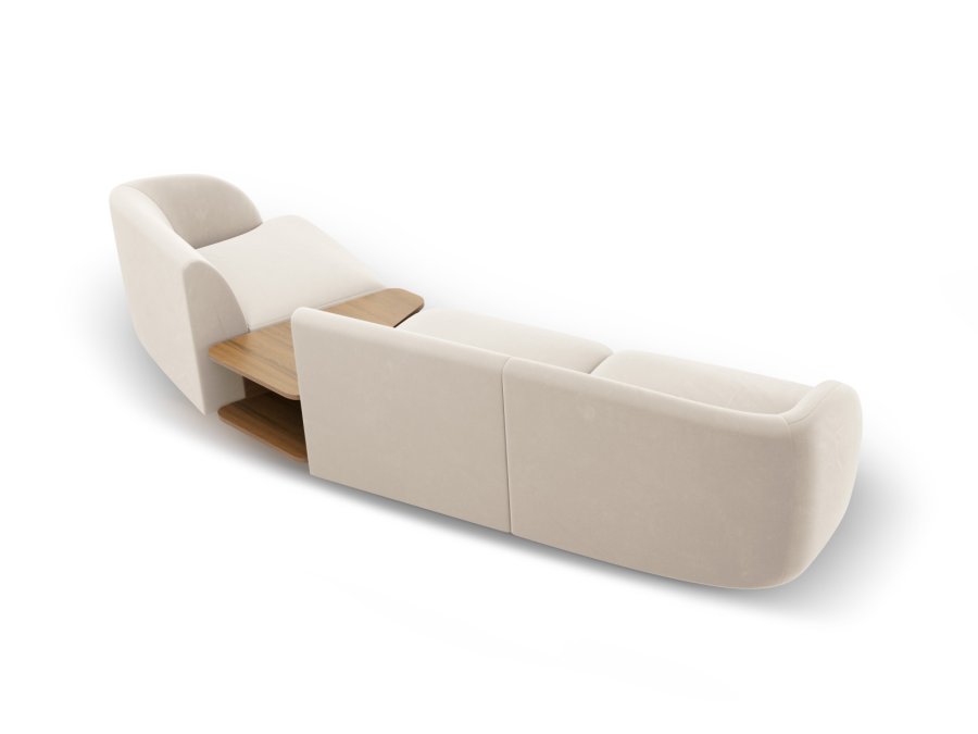 MICADONI  Modulsofa i flyel til hyre, Miley, 3 seter, 300x118x70