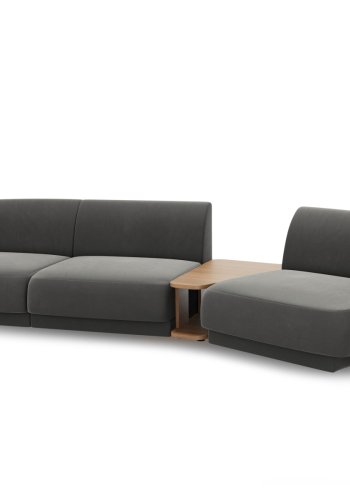 MICADONI  Modulsofa i flyel til hyre, Miley, 3 seter, 300x118x70