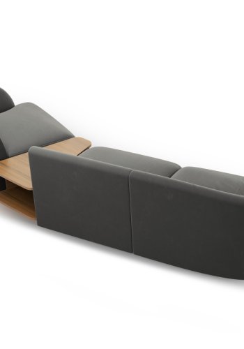 MICADONI  Modulsofa i flyel til hyre, Miley, 3 seter, 300x118x70