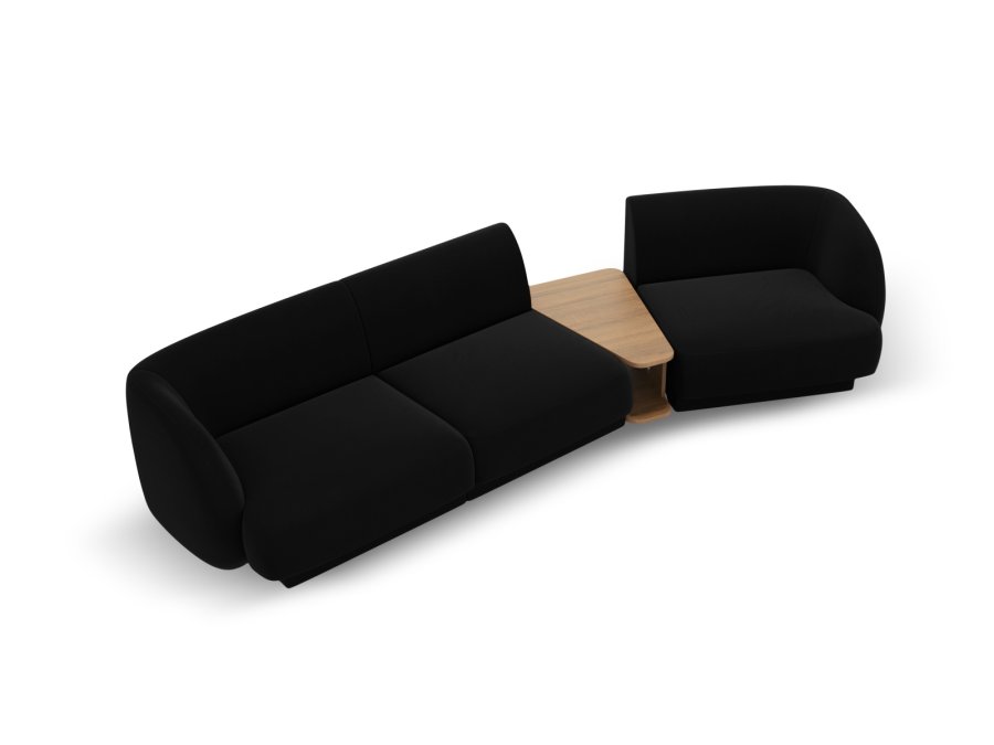 MICADONI  Modulsofa i flyel til hyre, Miley, 3 seter, 300x118x70
