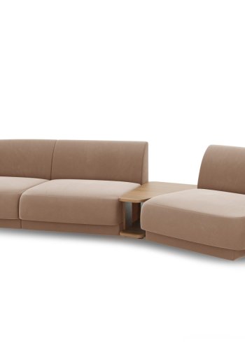 MICADONI  Modulsofa i flyel til hyre, Miley, 3 seter, 300x118x70