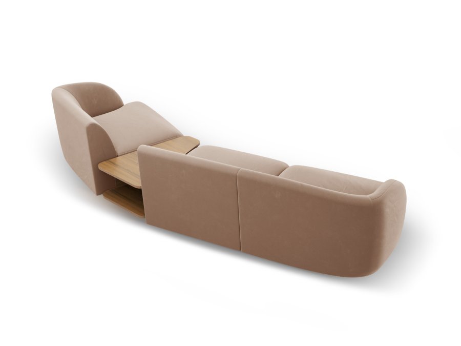 MICADONI  Modulsofa i flyel til hyre, Miley, 3 seter, 300x118x70