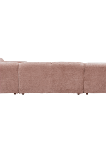 WOOOD CLOUD HJRNESOFA HJREVVET CHENILLE TAUPE/PINK