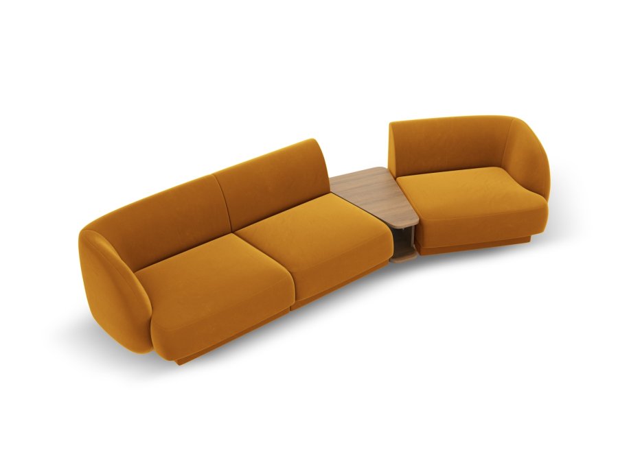 MICADONI  Modulsofa i flyel til hyre, Miley, 3 seter, 300x118x70