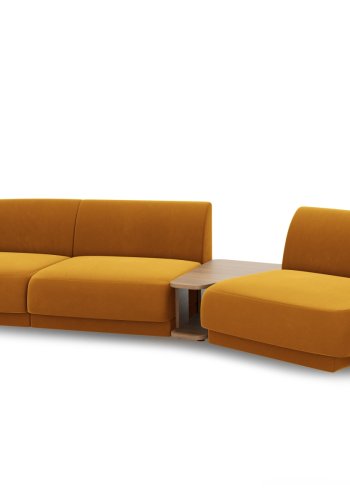 MICADONI  Modulsofa i flyel til hyre, Miley, 3 seter, 300x118x70