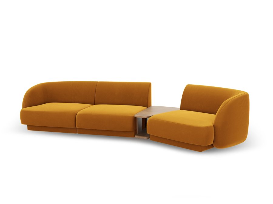MICADONI  Modulsofa i flyel til hyre, Miley, 3 seter, 300x118x70