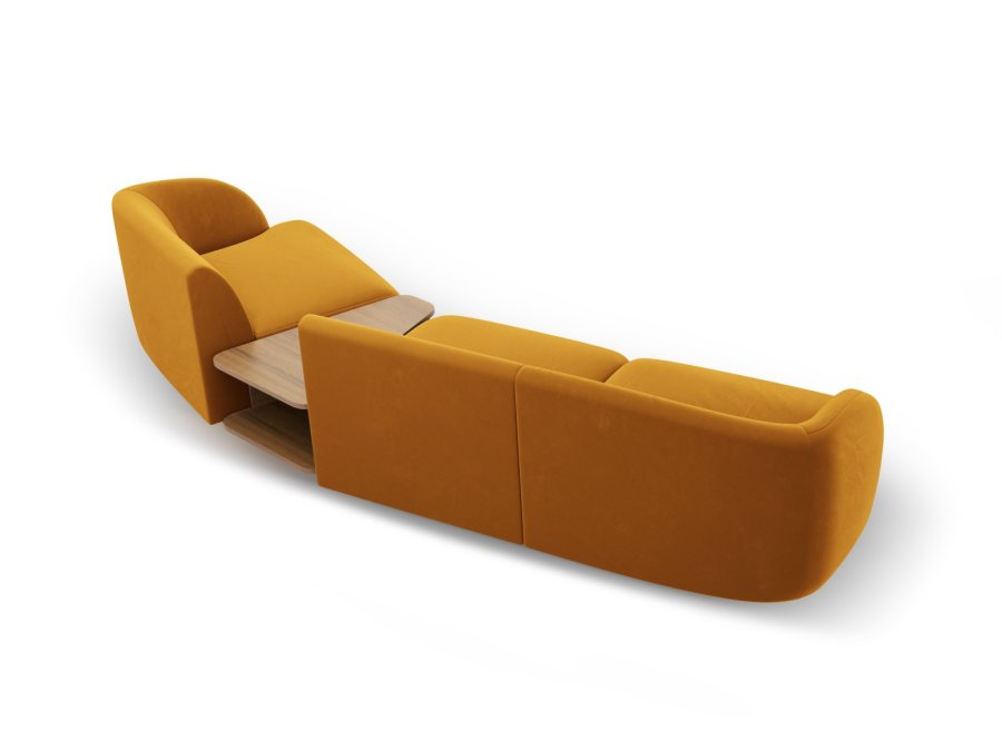 MICADONI  Modulsofa i flyel til hyre, Miley, 3 seter, 300x118x70