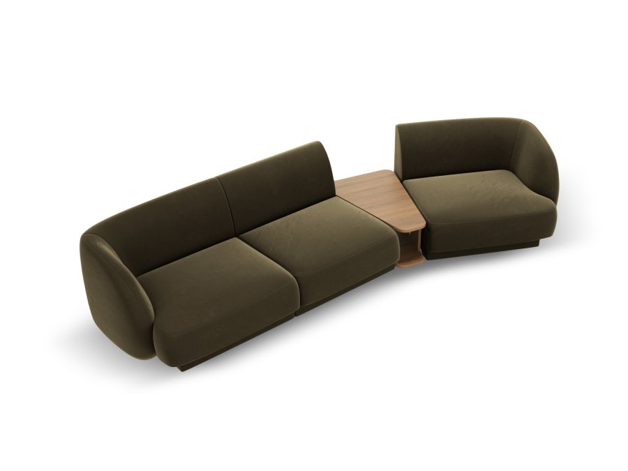 MICADONI  Modulsofa i flyel til hyre, Miley, 3 seter, 300x118x70