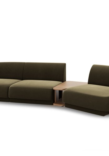 MICADONI  Modulsofa i flyel til hyre, Miley, 3 seter, 300x118x70