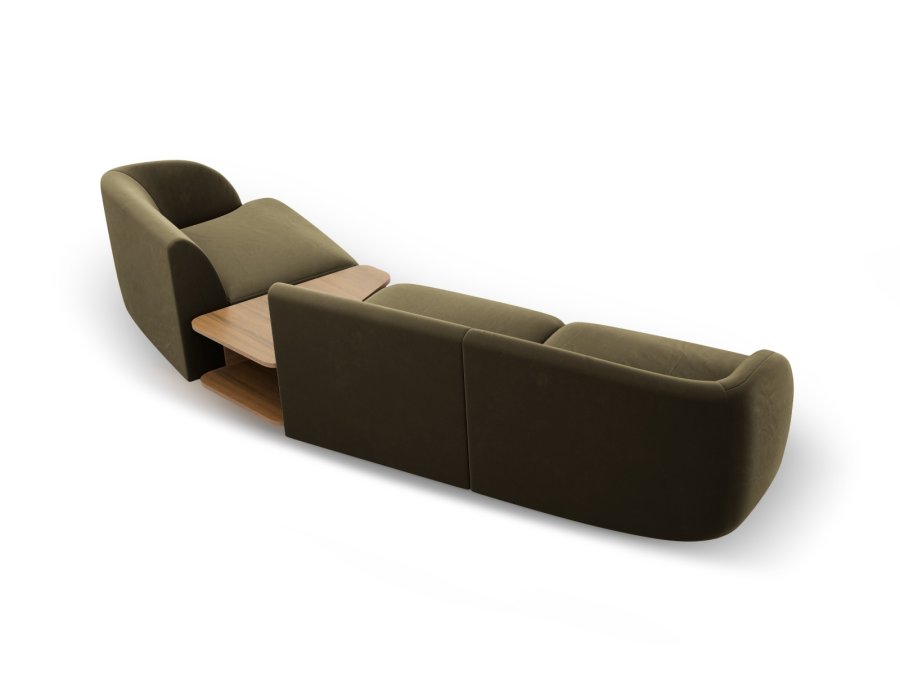MICADONI  Modulsofa i flyel til hyre, Miley, 3 seter, 300x118x70