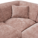 WOOOD CLOUD HJRNESOFA HJREVVET CHENILLE TAUPE/PINK