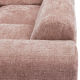 WOOOD CLOUD HJRNESOFA HJREVVET CHENILLE TAUPE/PINK