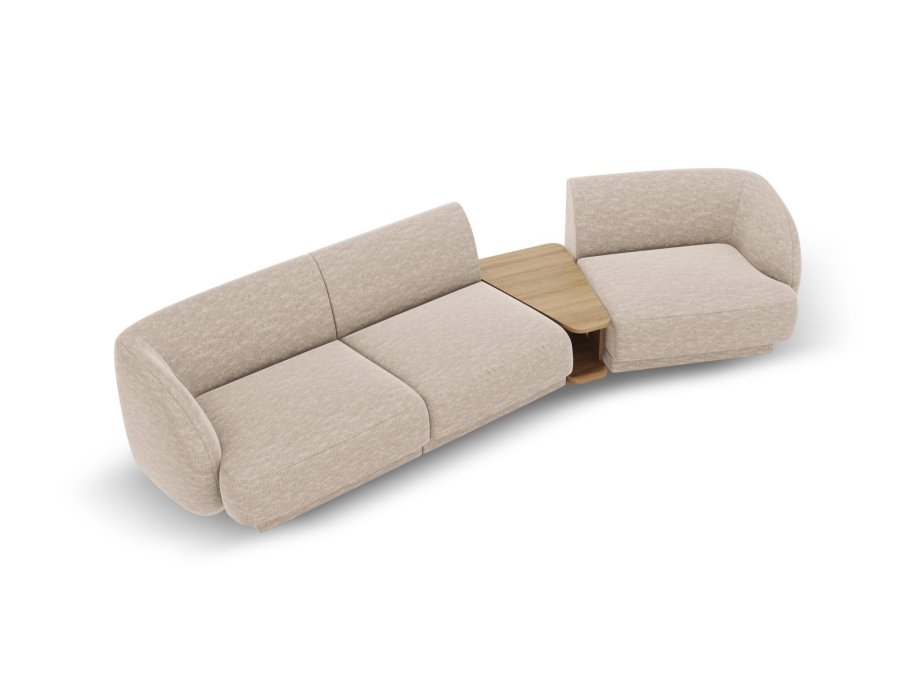MICADONI  Modulsofa til hyre, Miley, 3 seter, 300x118x70