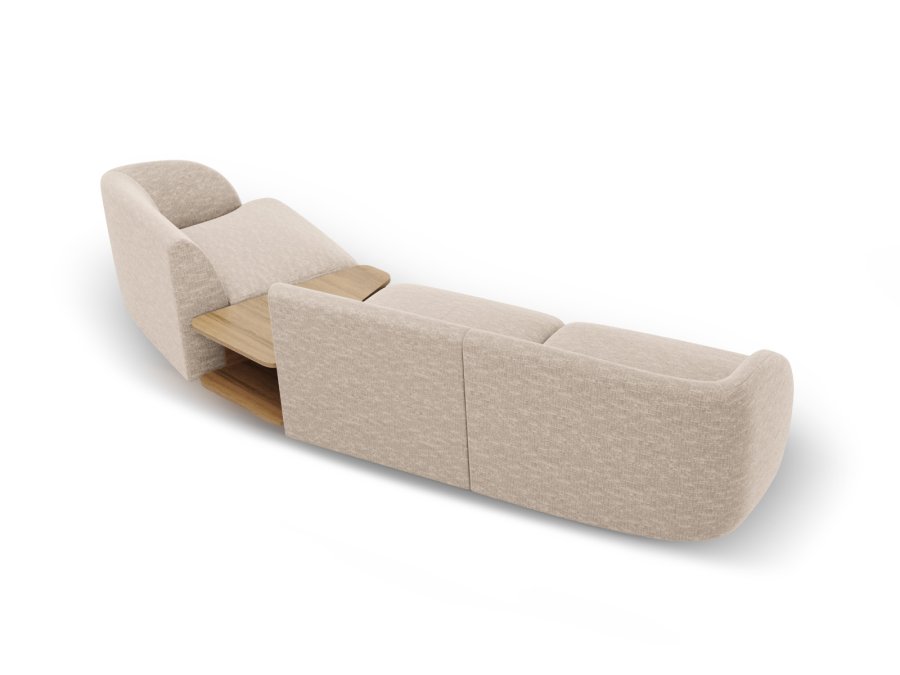 MICADONI  Modulsofa til hyre, Miley, 3 seter, 300x118x70