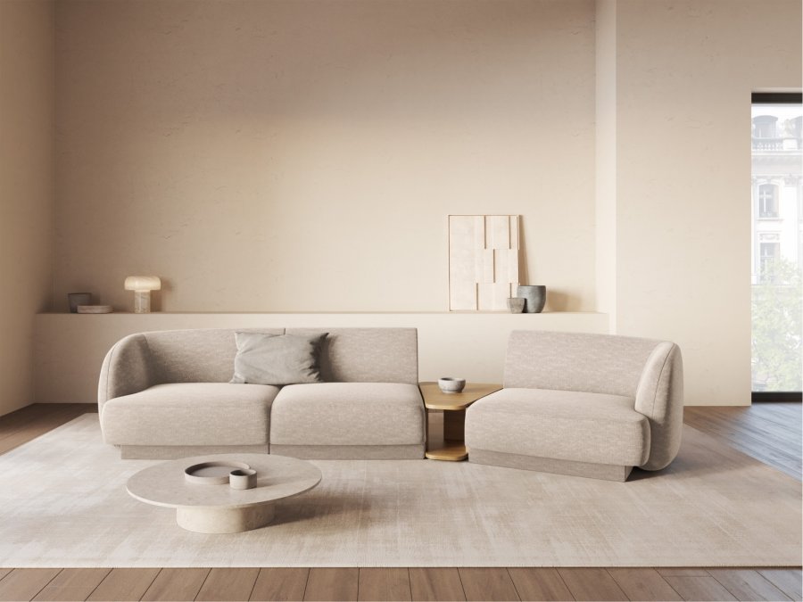 MICADONI  Modulsofa til hyre, Miley, 3 seter, 300x118x70