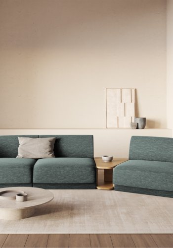 MICADONI  Modulsofa til hyre, Miley, 3 seter, 300x118x70