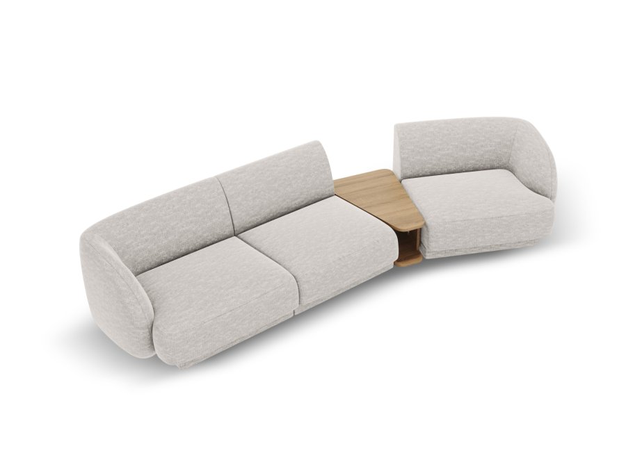 MICADONI  Modulsofa til hyre, Miley, 3 seter, 300x118x70