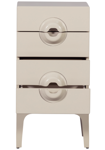 WOOOD KOMBINERET SKAB MED 4 SKUFFER TRGR