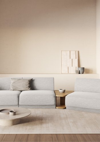 MICADONI  Modulsofa til hyre, Miley, 3 seter, 300x118x70