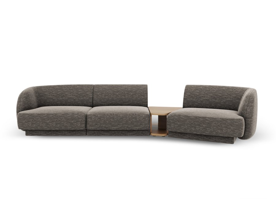 MICADONI  Modulsofa til hyre, Miley, 3 seter, 300x118x70