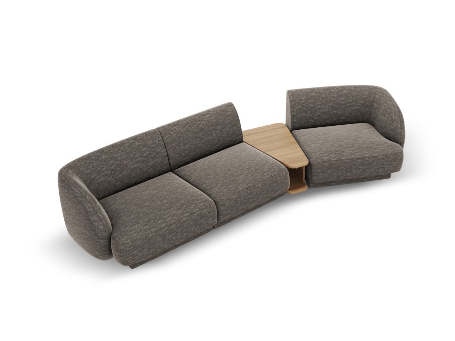 MICADONI  Modulsofa til hyre, Miley, 3 seter, 300x118x70