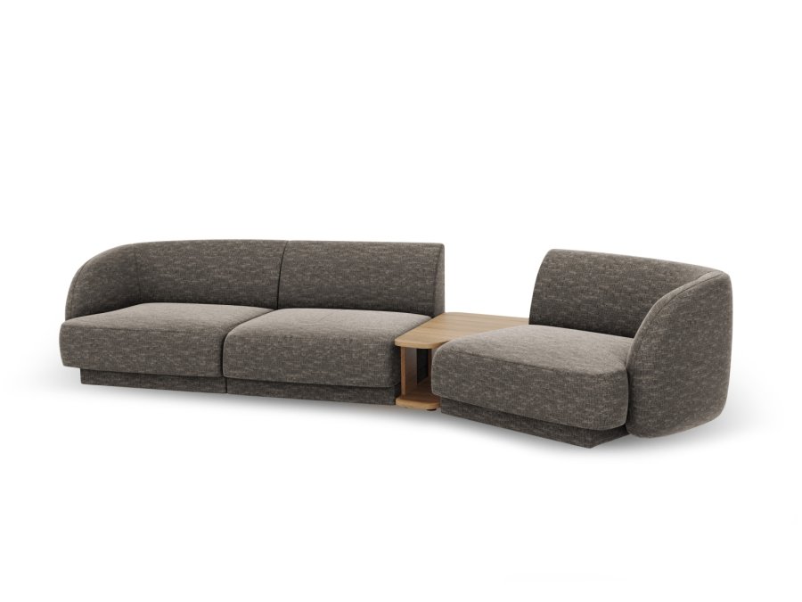 MICADONI  Modulsofa til hyre, Miley, 3 seter, 300x118x70