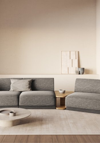 MICADONI  Modulsofa til hyre, Miley, 3 seter, 300x118x70