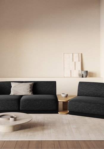 MICADONI  Modulsofa til hyre, Miley, 3 seter, 300x118x70