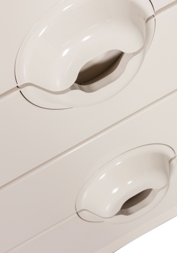 WOOOD KOMBINERET SKAB MED 4 SKUFFER TRGR