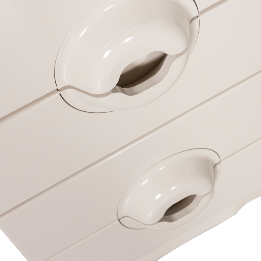 WOOOD KOMBINERET SKAB MED 4 SKUFFER TRGR