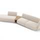 MICADONI  Modulsofa i flyel, venstre, Miley, 4 seter, 360x167x70