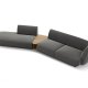MICADONI  Modulsofa i flyel, venstre, Miley, 4 seter, 360x167x70
