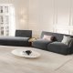 MICADONI  Modulsofa i flyel, venstre, Miley, 4 seter, 360x167x70