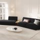 MICADONI  Modulsofa i flyel, venstre, Miley, 4 seter, 360x167x70