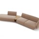 MICADONI  Modulsofa i flyel, venstre, Miley, 4 seter, 360x167x70