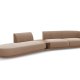 MICADONI  Modulsofa i flyel, venstre, Miley, 4 seter, 360x167x70