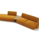 MICADONI  Modulsofa i flyel, venstre, Miley, 4 seter, 360x167x70