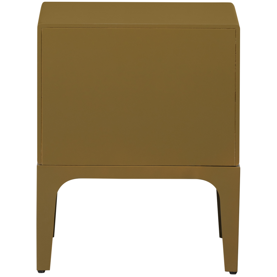 WOOOD MERGE KOMMODE/NATBORD MED 2 SKUFFER TR HONNINGGUL