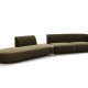 MICADONI  Modulsofa i flyel, venstre, Miley, 4 seter, 360x167x70