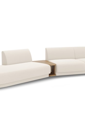 MICADONI  Modulsofa til venstre, Miley, 4 seter, 360x167x70