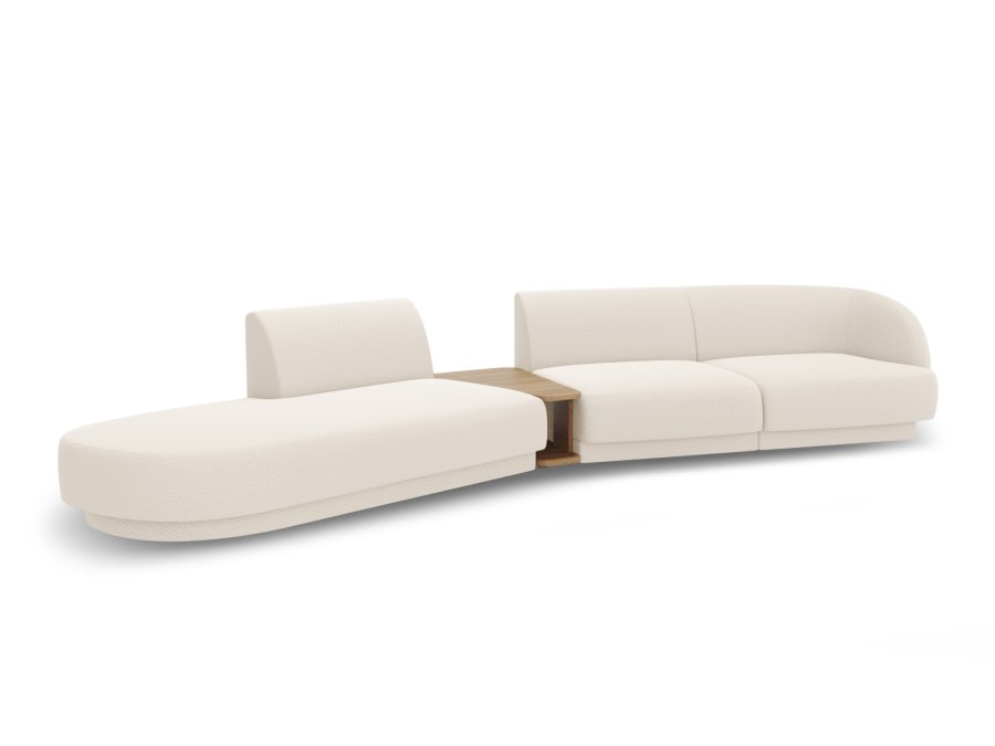MICADONI  Modulsofa til venstre, Miley, 4 seter, 360x167x70