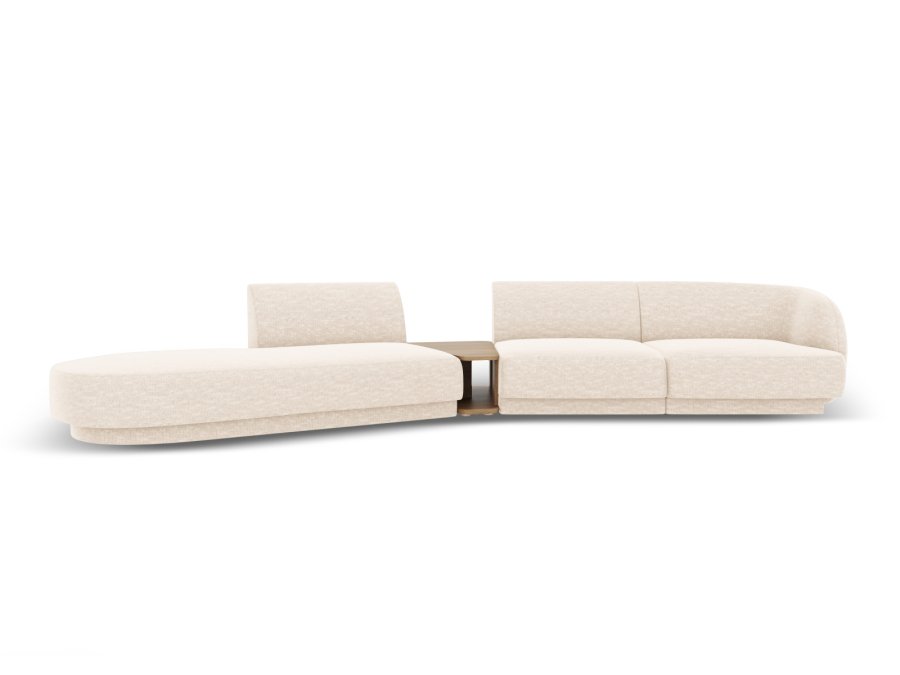 MICADONI  Modulsofa til venstre, Miley, 4 seter, 360x167x70