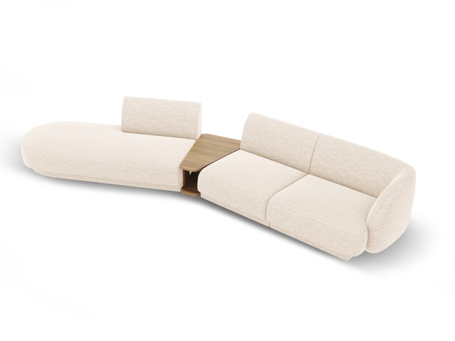 MICADONI  Modulsofa til venstre, Miley, 4 seter, 360x167x70