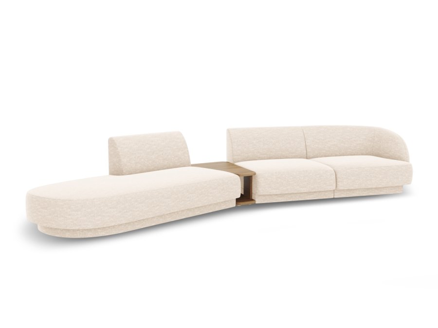 MICADONI  Modulsofa til venstre, Miley, 4 seter, 360x167x70