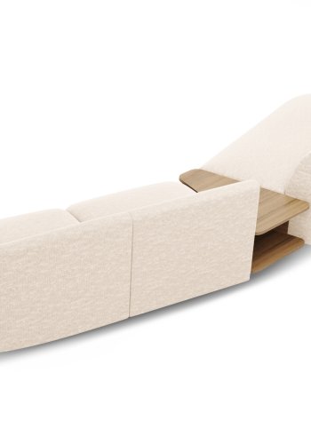 MICADONI  Modulsofa til venstre, Miley, 4 seter, 360x167x70