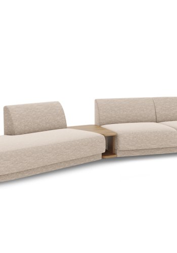 MICADONI  Modulsofa til venstre, Miley, 4 seter, 360x167x70