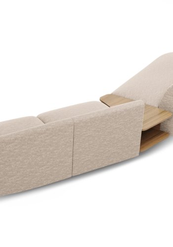 MICADONI  Modulsofa til venstre, Miley, 4 seter, 360x167x70