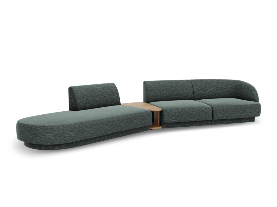 MICADONI  Modulsofa til venstre, Miley, 4 seter, 360x167x70