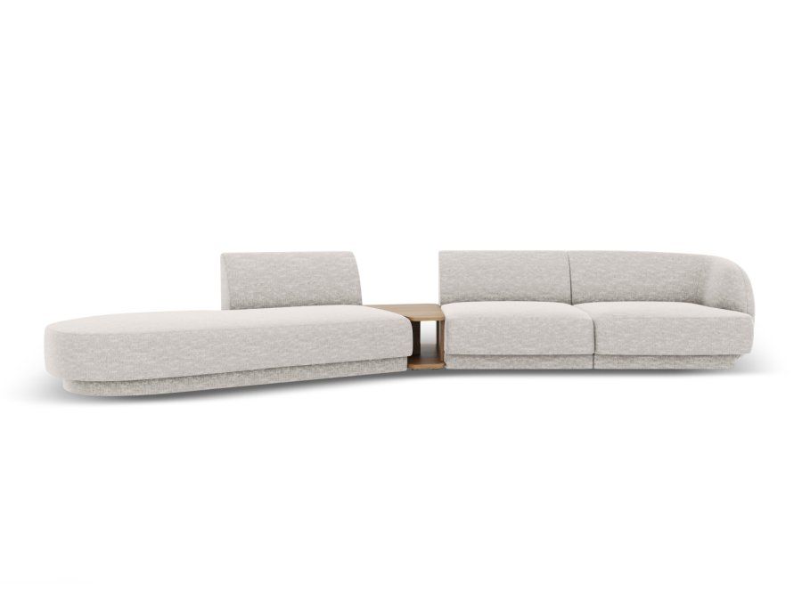 MICADONI  Modulsofa til venstre, Miley, 4 seter, 360x167x70